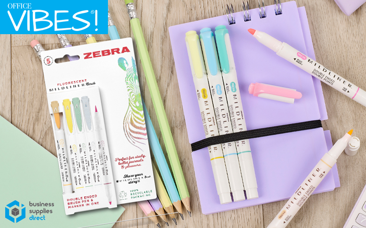 Back to School Zebra Mildliner